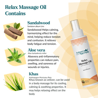 Relax Massage Oil 200ML
