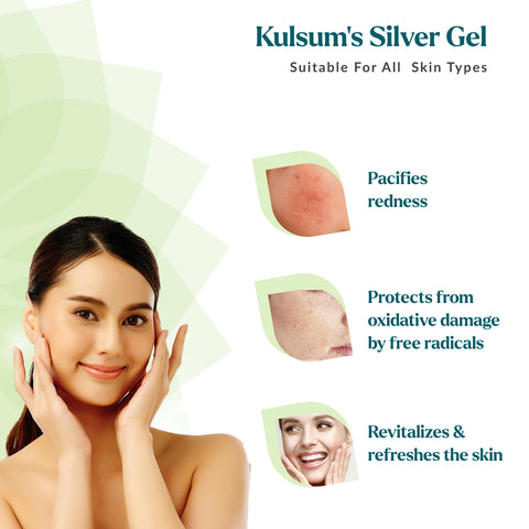 Kulsum's Kaya Kalp Herbals Silver Gel 40 gm
