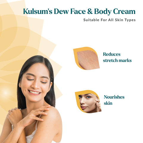 Kulsum's Kaya Kalp Dew Face & Body Cream 40g