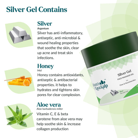 Kulsum's Kaya Kalp Herbals Silver Gel 40 gm