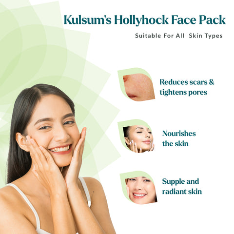 Kulsum’s Kaya Kalp Herbals Hollyhock 50 gm
