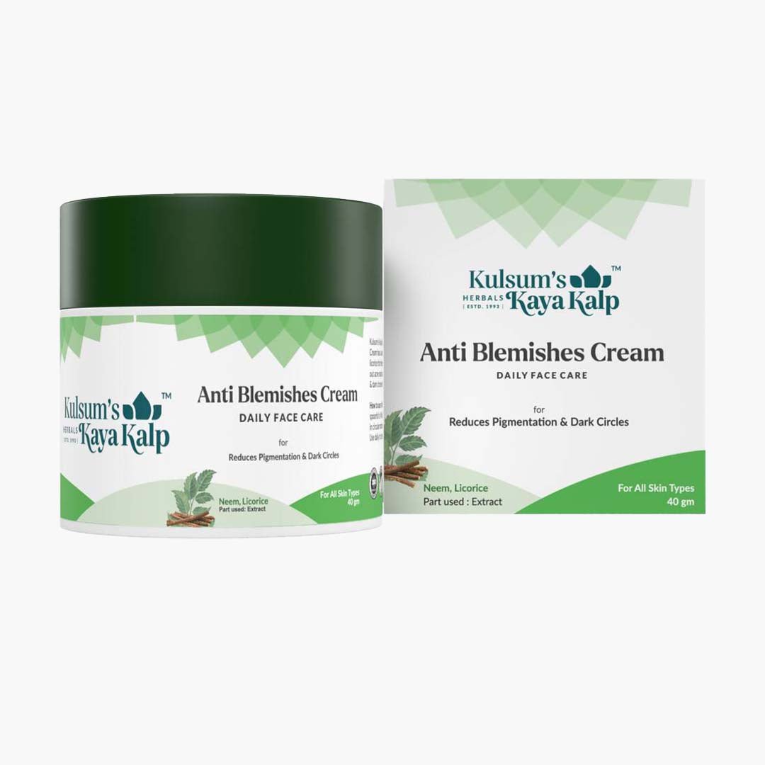 Kulsum's kaya Kalp Anti Blemishes Face Cream - 40gm – KayaKalp